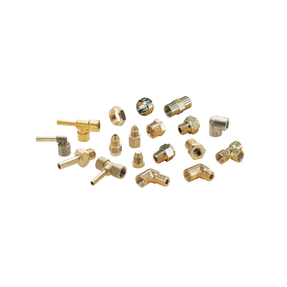 诺冠Norgren,卡套式接头,36系列（黄铜）